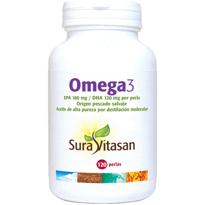 Omega 3 1200mg 120 Perlas | Sura Vitasan - Dietetica Ferrer