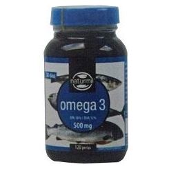 Omega 3 500mg 120 Perlas | Naturmil - Dietetica Ferrer