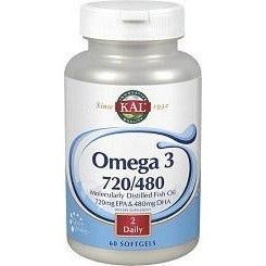 Omega 3 720/480 60 Perlas | KAL - Dietetica Ferrer