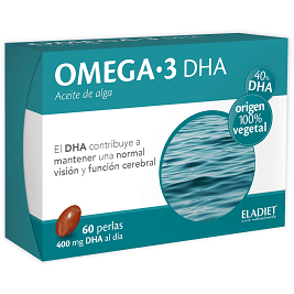 Omega 3 DHA 60 Perlas | Eladiet - Dietetica Ferrer