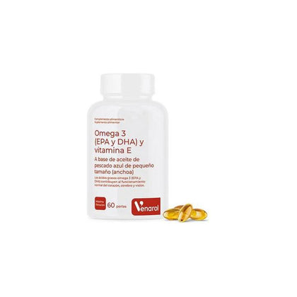 Omega 3 y Vitamina E 60 Perlas | Herbora - Dietetica Ferrer