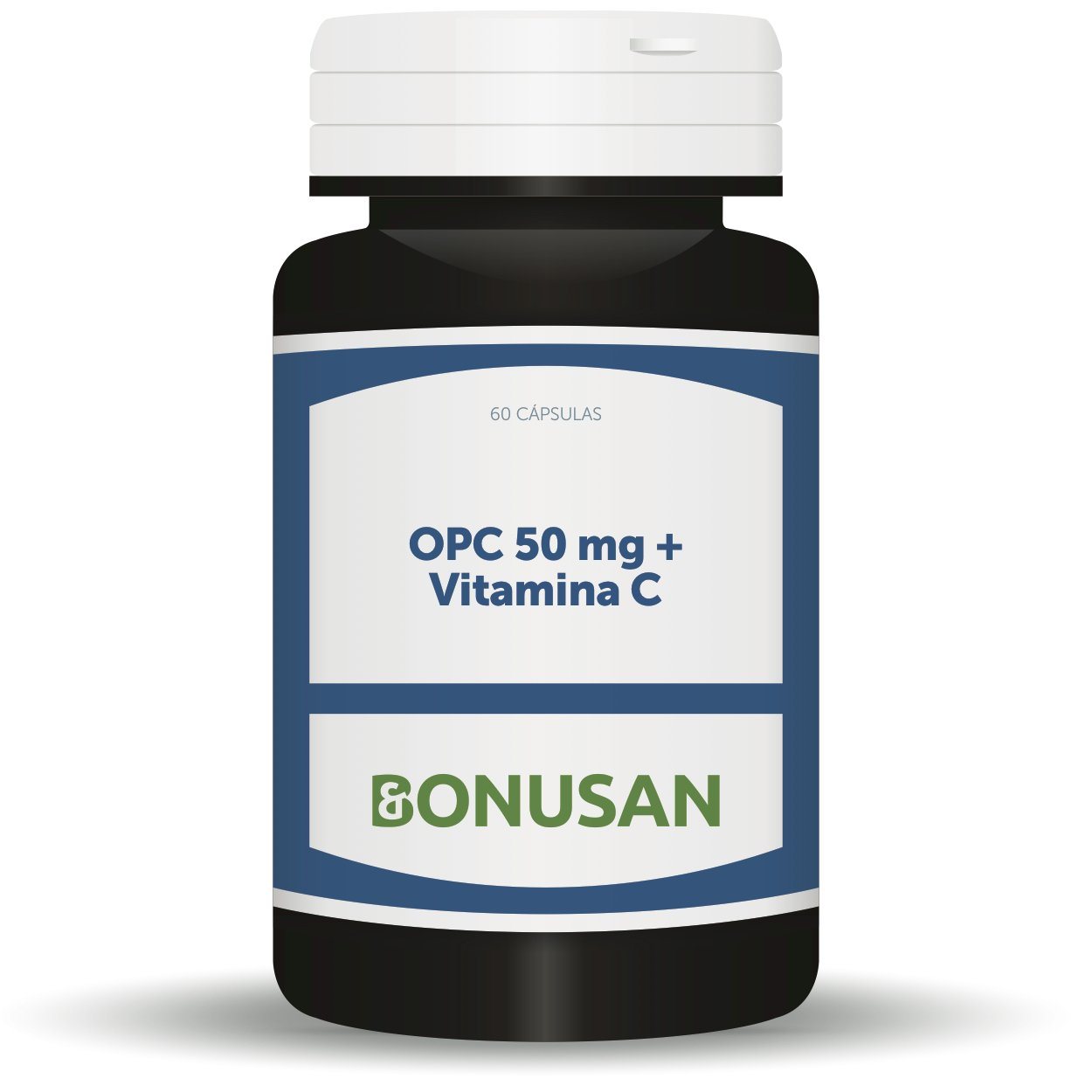 OPC 50 mg y Vitamina C 60 Capsulas | Bonusan - Dietetica Ferrer