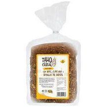 Pan de Molde Integral con Maiz Curcuma y Pipas de Girasol 400 gr | Taho Cereal - Dietetica Ferrer