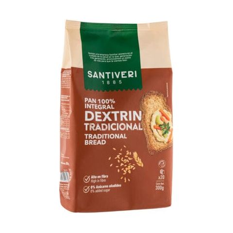 Pan Dextrin Tradicional 300 gr | Santiveri - Dietetica Ferrer