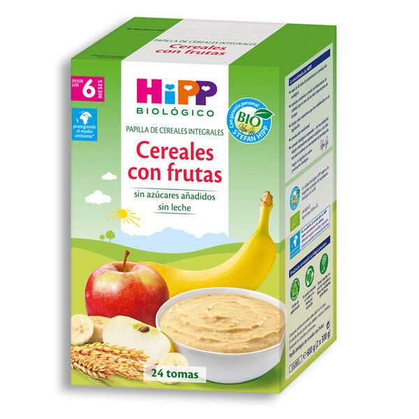 Papilla de cereales con Frutas 250 gr | HIPP - Dietetica Ferrer