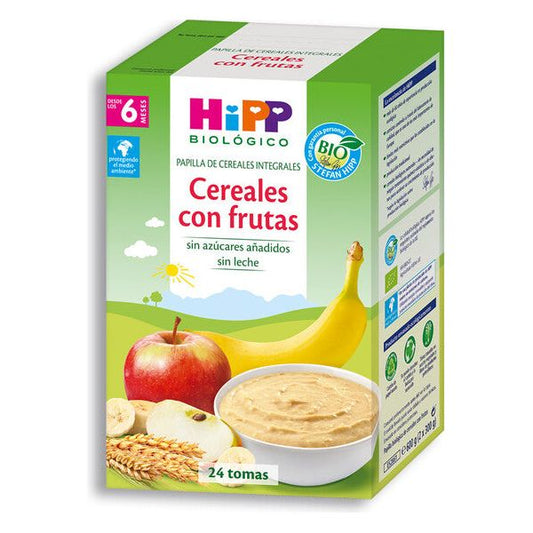 Papilla de cereales con Frutas 250 gr | HIPP - Dietetica Ferrer