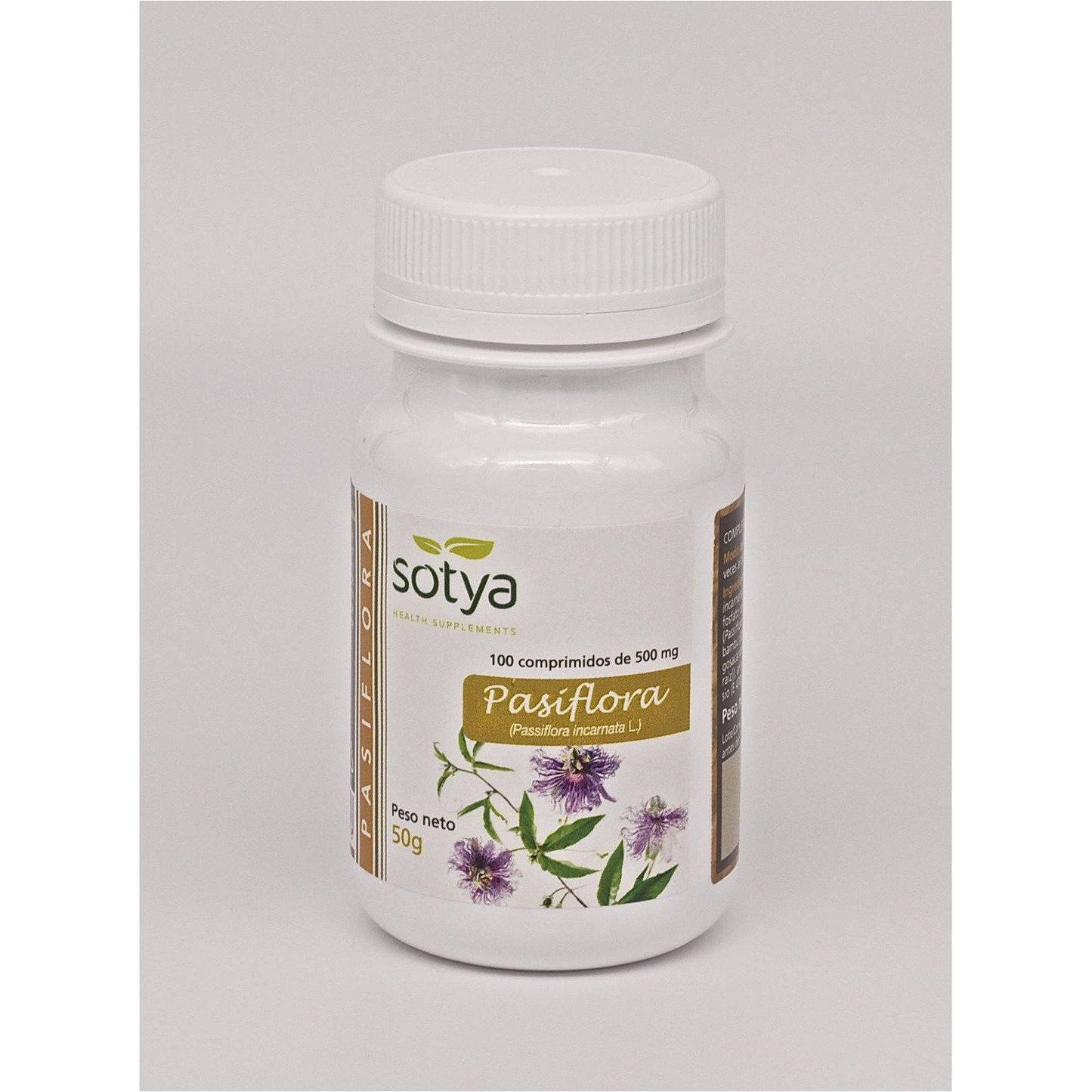 Pasiflora 100 Comprimidos | Sotya - Dietetica Ferrer
