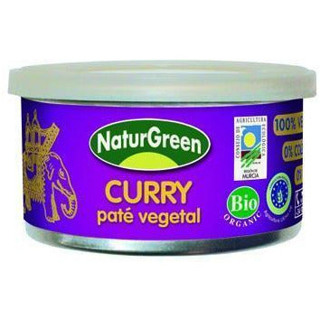 Pate Al Curry Bio 125 gr | Naturgreen - Dietetica Ferrer