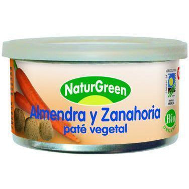 Pate de Almendras YyZanahoria Bio 125 gr | Naturgreen - Dietetica Ferrer