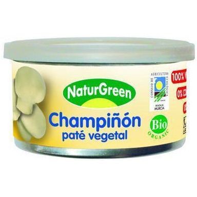 Pate de Champiñones Bio 125 gr | Naturgreen - Dietetica Ferrer