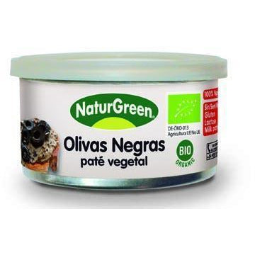 Pate de Olivas Negras Bio 125 gr | Naturgreen - Dietetica Ferrer