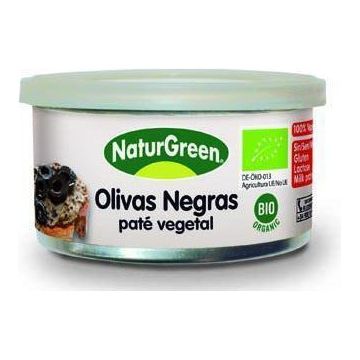 Pate de Olivas Negras Bio 125 gr | Naturgreen - Dietetica Ferrer