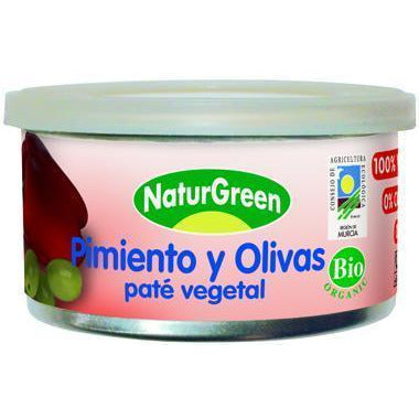 Pate de Pimientos y Olivas Bio 125 gr | Naturgreen - Dietetica Ferrer