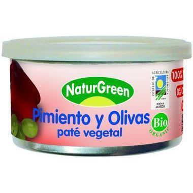 Pate de Pimientos y Olivas Bio 125 gr | Naturgreen - Dietetica Ferrer