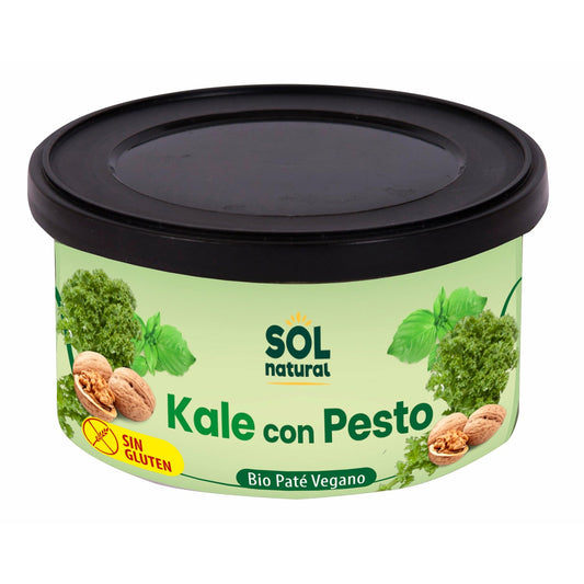 Pate Vegano de Kale Con Pesto Bio 125 gr | Sol Natural - Dietetica Ferrer