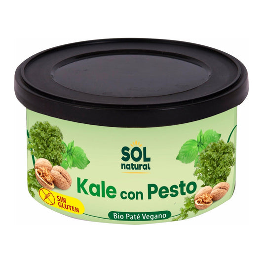 Pate Vegano de Kale Con Pesto Bio 125 gr | Sol Natural - Dietetica Ferrer