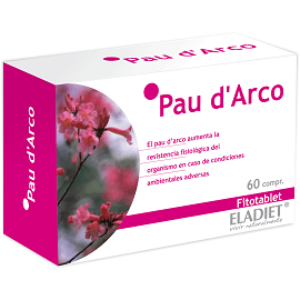 Pau Darco Fitotablet 60 Comprimidos | Eladiet - Dietetica Ferrer