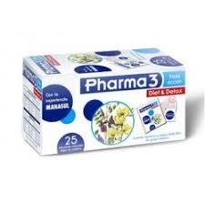 Pharma3 Diet & Detox 25 Bolsitas | Bio3 - Dietetica Ferrer