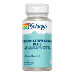 Phosphatidylserine Plus 60 Capsulas | Solaray - Dietetica Ferrer