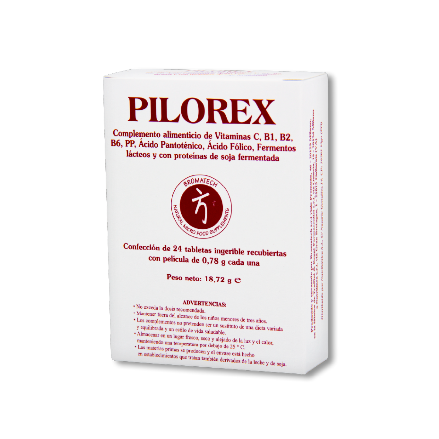 Pilorex 24 cápsulas | Bromatech - Dietetica Ferrer