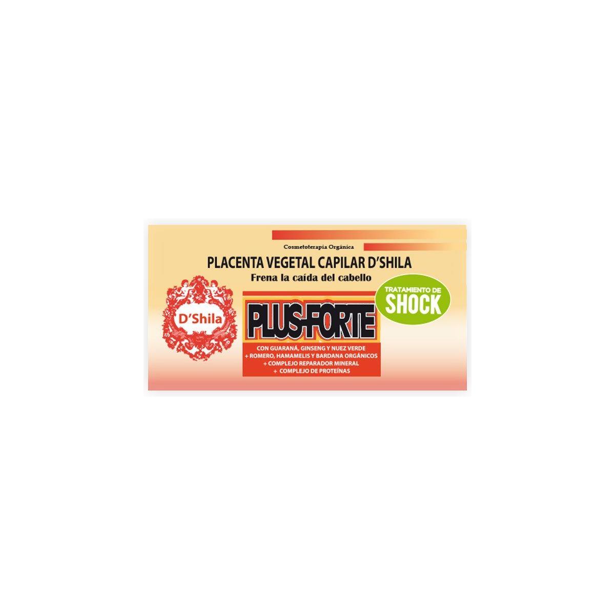 Placenta Vegetal Plus Forte 4 x 25 ml | DShila - Dietetica Ferrer