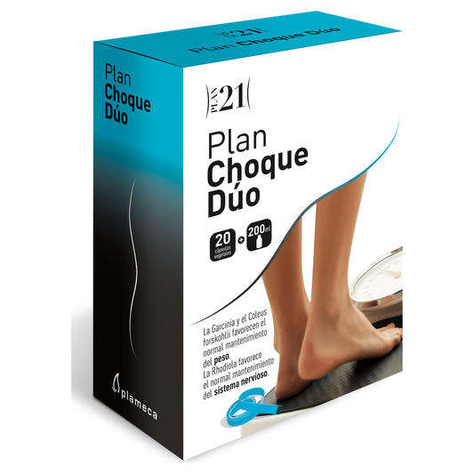 Plan Choque Duo 20 Capsulas + 200 ml | Plameca - Dietetica Ferrer