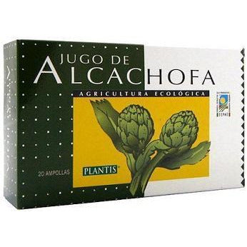 Alcachofa 20 Viales | Plantis - Dietetica Ferrer