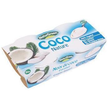 Postre de Coco Nature Bio 2 x 125 gr | Naturgreen - Dietetica Ferrer