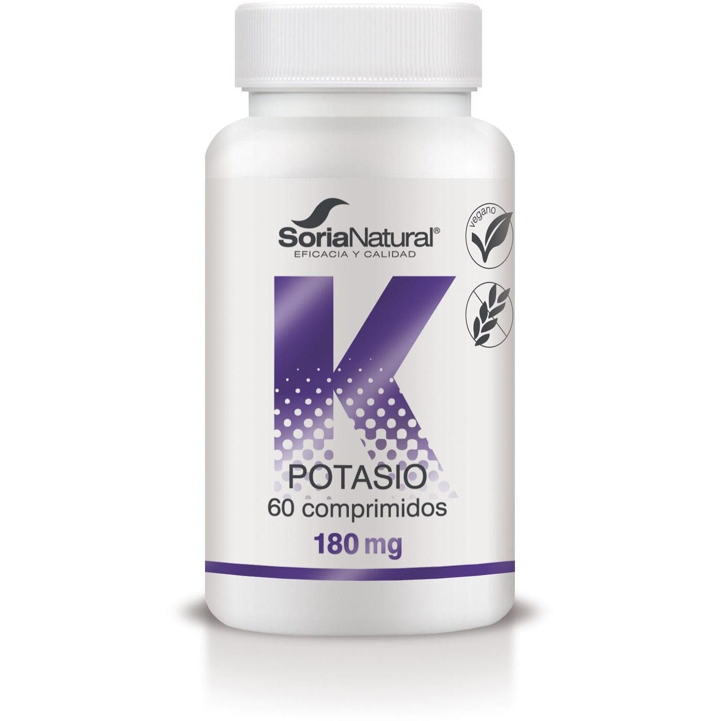 Potasio Retard 60 comprimidos | Soria Natural - Dietetica Ferrer