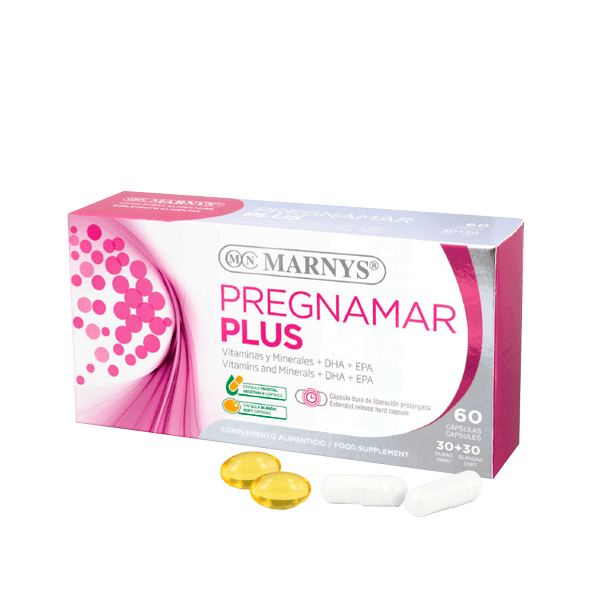 Pregnamar Plus 30+30 Cápsulas | Marnys - Dietetica Ferrer