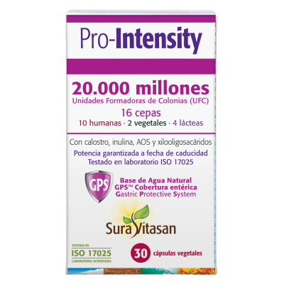 Pro Intensity 30 Capsulas | Sura Vitasan - Dietetica Ferrer