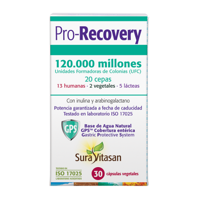 Pro-Recovery 30 Cápsulas | Sura Vitasan - Dietetica Ferrer