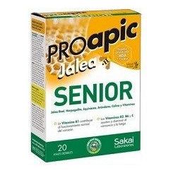 Proapic Jalea Senior 20 Viales | Sakai - Dietetica Ferrer