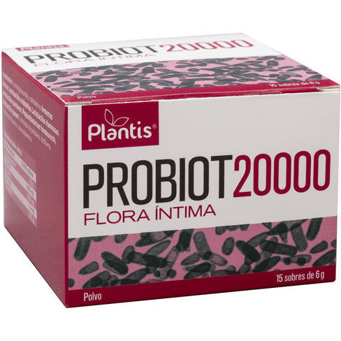 Probiot 20.000 Flora Intima 15 Sobres | Plantis - Dietetica Ferrer