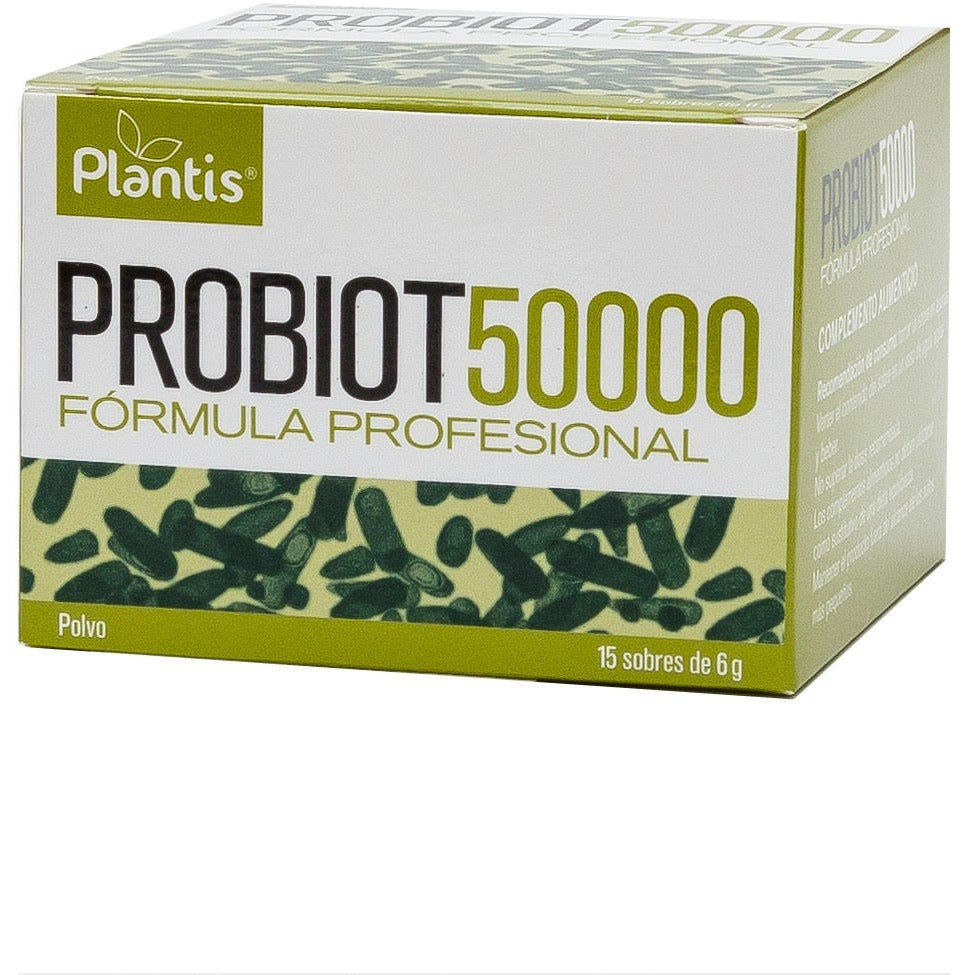 Probiot 50.000 Formula Profesional 15 Sobres | Plantis - Dietetica Ferrer
