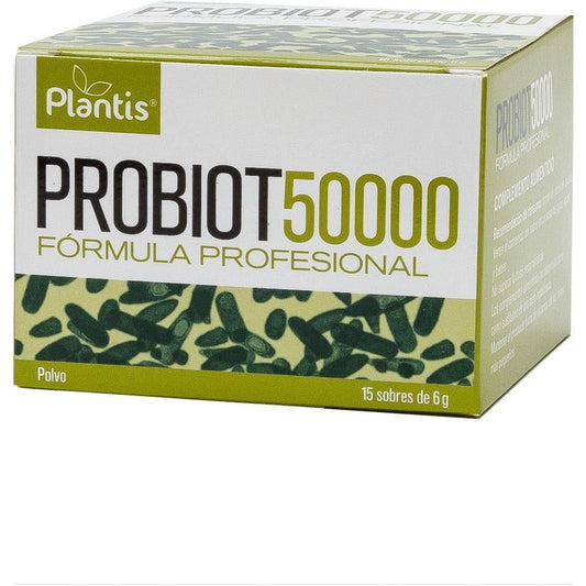 Probiot 50.000 Formula Profesional 15 Sobres | Plantis - Dietetica Ferrer