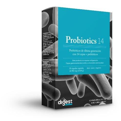 Probiotics 14 Bon Digest 30 Capsulas | Herbora - Dietetica Ferrer