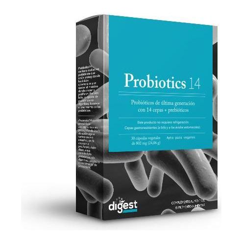 Probiotics 14 Bon Digest 30 Capsulas | Herbora - Dietetica Ferrer