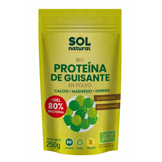 Proteina de Guisante Bio 250 gr | Sol Natural - Dietetica Ferrer