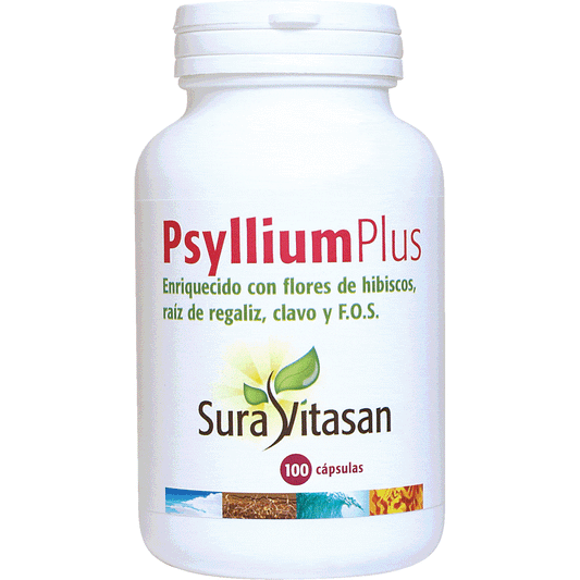 Psyllium Plus 100 Capsulas | Sura Vitasan - Dietetica Ferrer