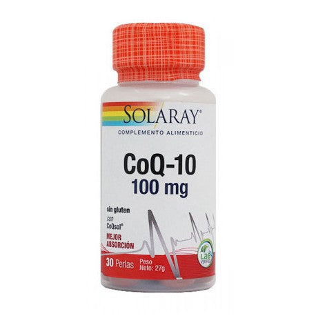 Pure COQ10 30 Cápsulas | Solaray - Dietetica Ferrer