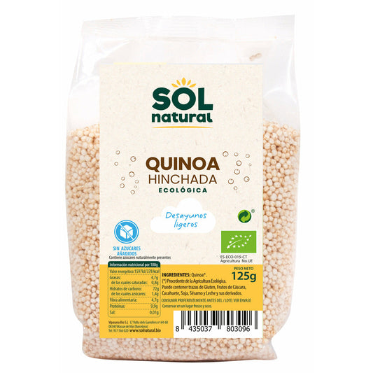 Quinoa Hinchada Bio 125 gr | Sol Natural - Dietetica Ferrer
