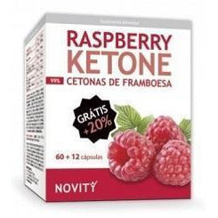 Raspberry Ketone Frambuesa (60+12) Capsulas | Novity - Dietetica Ferrer