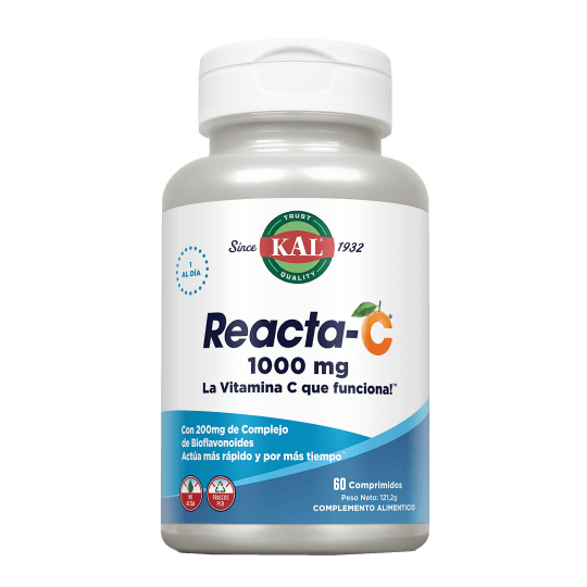 Reacta C 1000 Mg 60 Comprimidos | KAL - Dietetica Ferrer