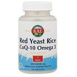 Red Yeast Rice Coq-10 Omega 3 60 Perlas | KAL - Dietetica Ferrer