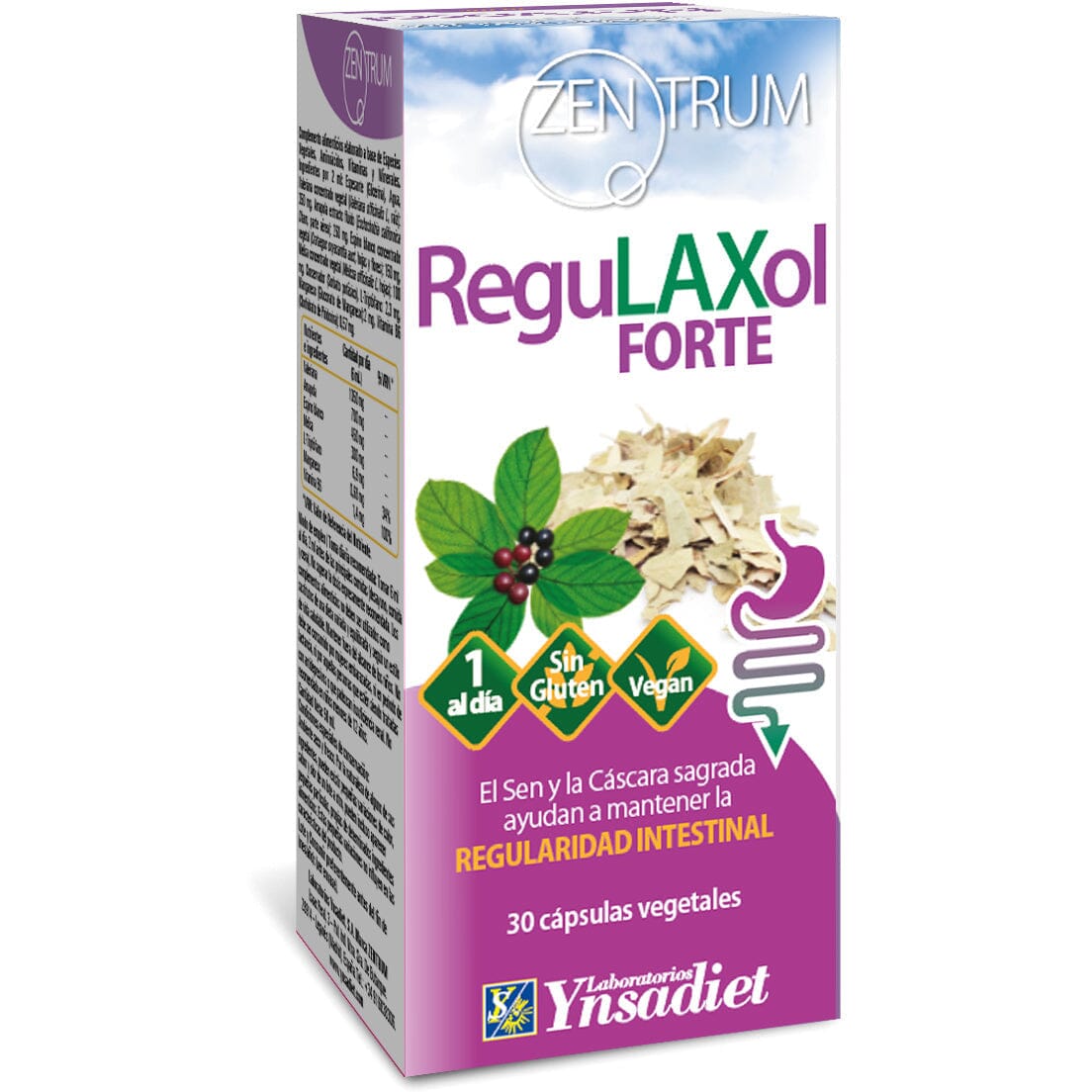 Regulaxol Forte 30 cápsulas | Ynsadiet - Dietetica Ferrer
