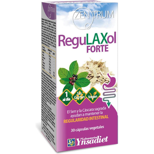 Regulaxol Forte 30 cápsulas | Ynsadiet - Dietetica Ferrer