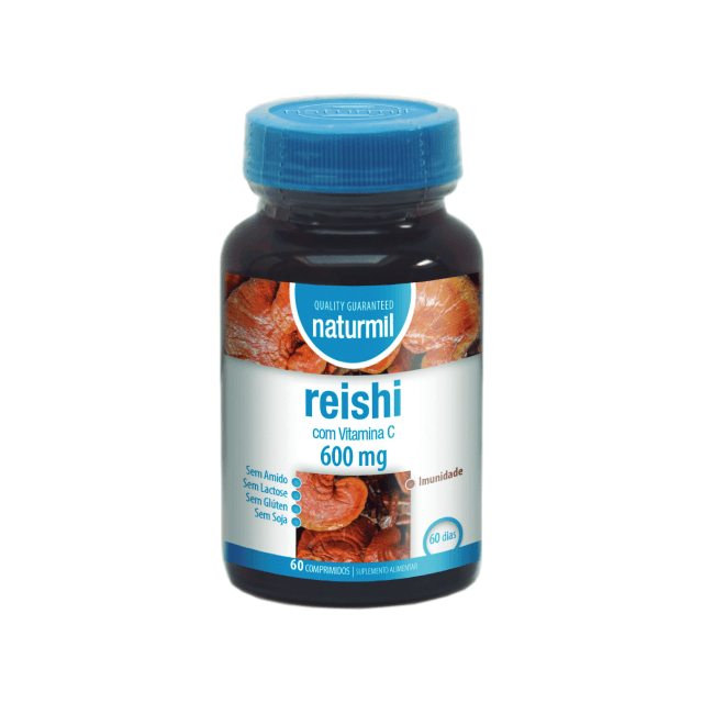 Reishi 600 mg 60 Comprimidos | Naturmil - Dietetica Ferrer