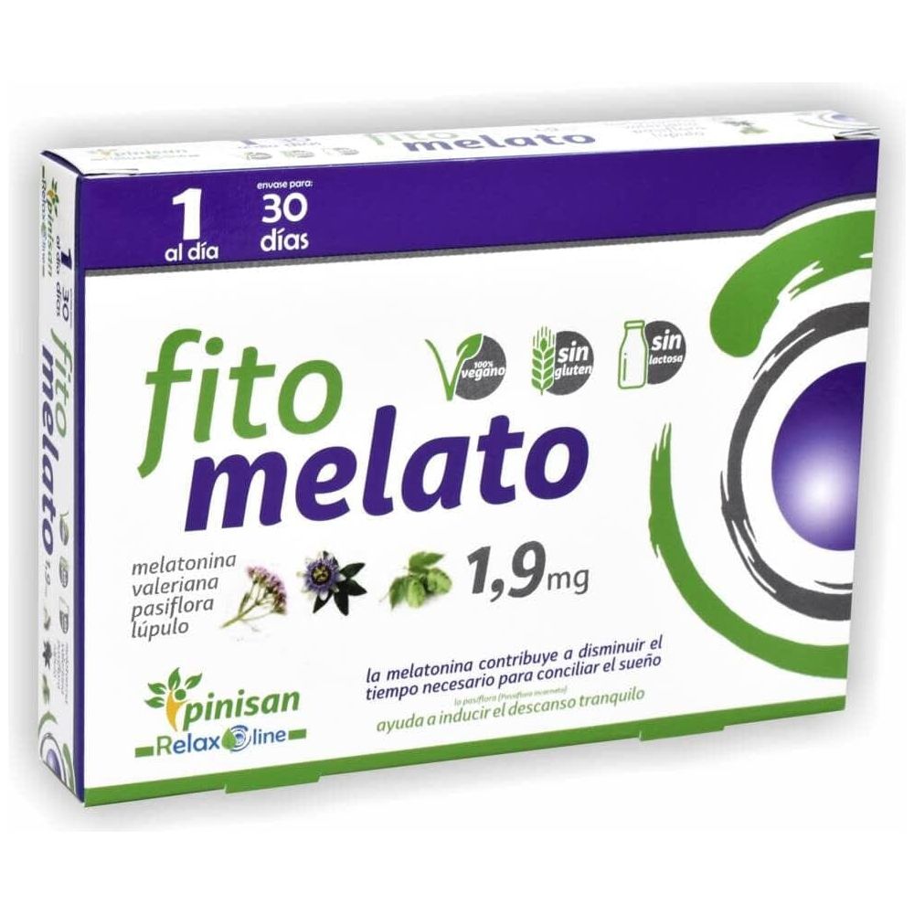 Relaxline Fitomelato 30 cápsulas | Pinisan - Dietetica Ferrer