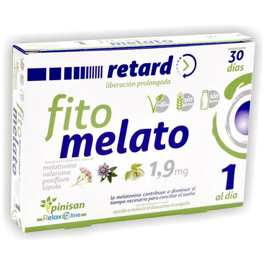 Relaxline Fitomelato Retard 30 cápsulas | Pinisan - Dietetica Ferrer